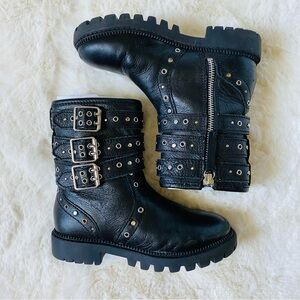 ZARA Leather Booties